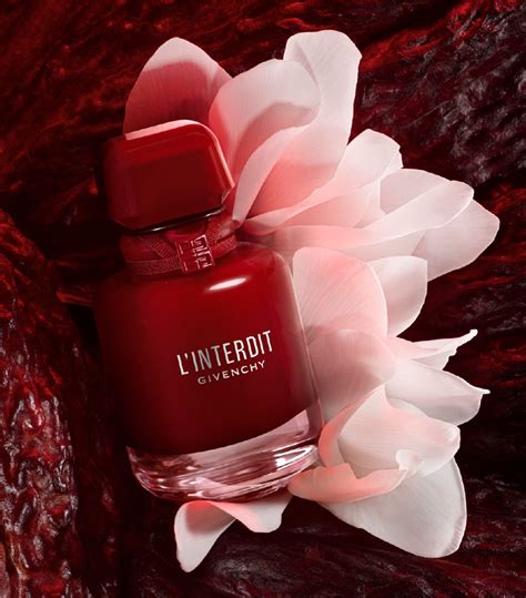 givenchy l'interdit notino|Givenchy l'interdit rouge ultime.